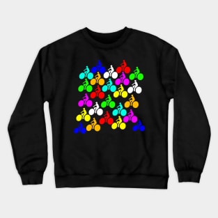 Multicolor bikes Crewneck Sweatshirt